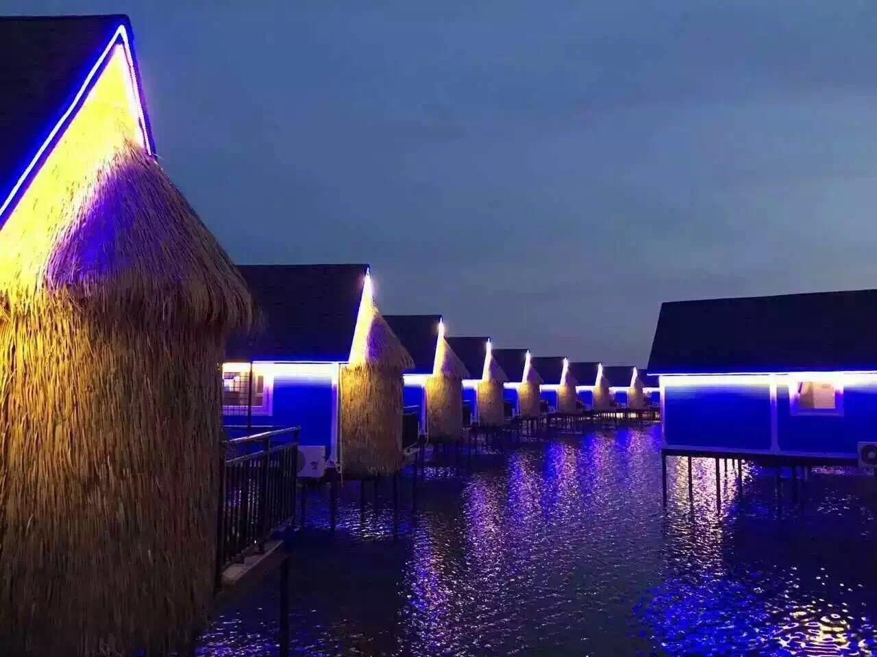 月坨島夜景